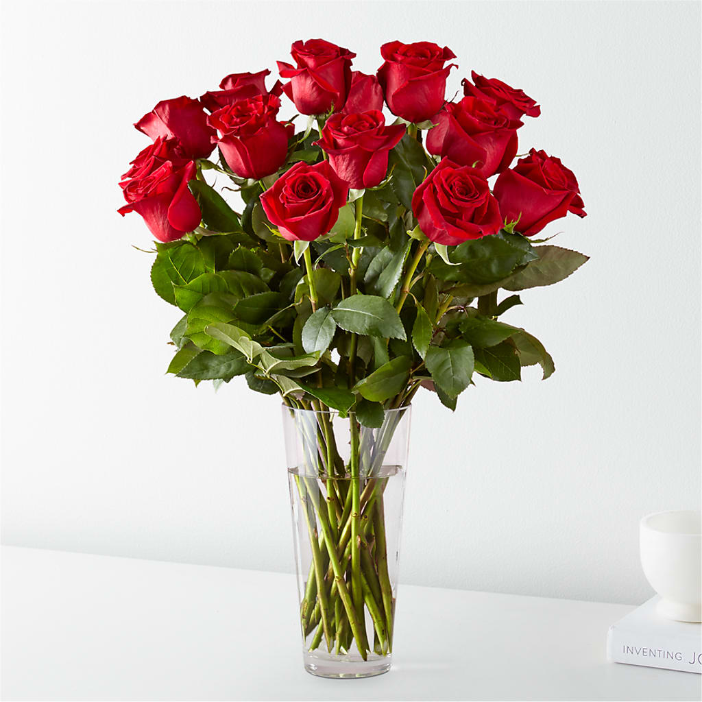 Long Stem Red Rose Bouquet – Catta Flowers Llc, Kennedale TX