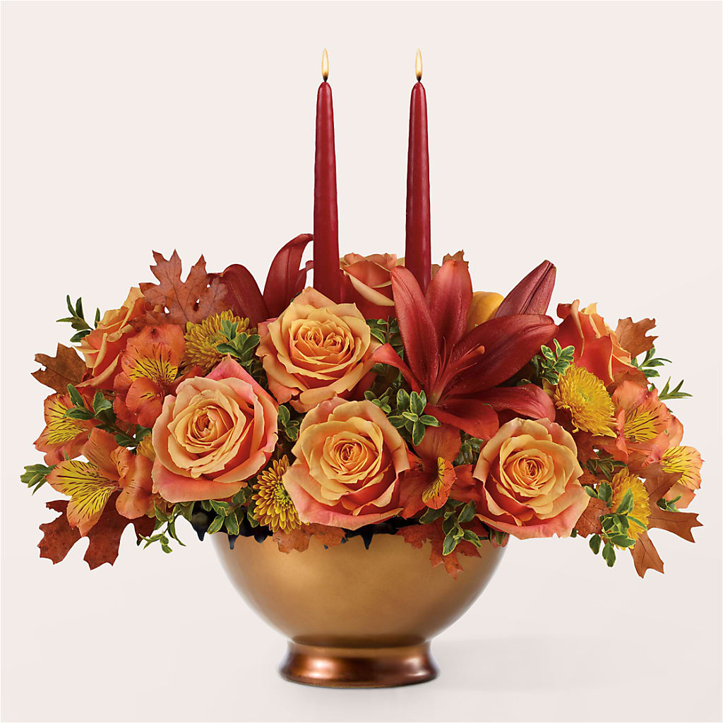 Harvest Table Centerpiece – Catta Flowers Llc, Kennedale TX