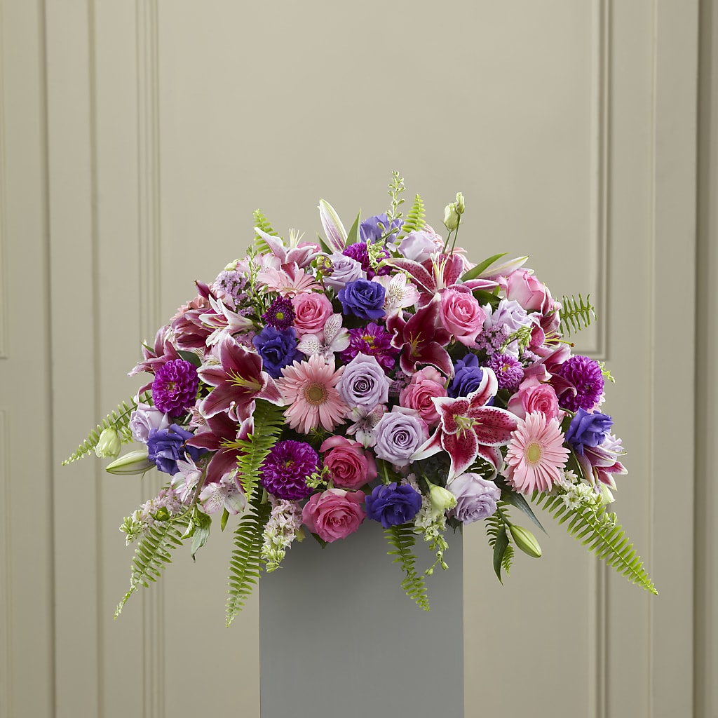 Fare Thee Well Pedestal – Catta Flowers Llc, Kennedale TX
