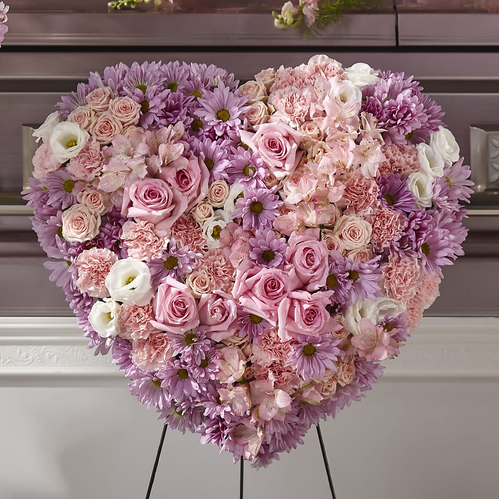 Heaven's Light Heart – Catta Flowers Llc, Kennedale TX