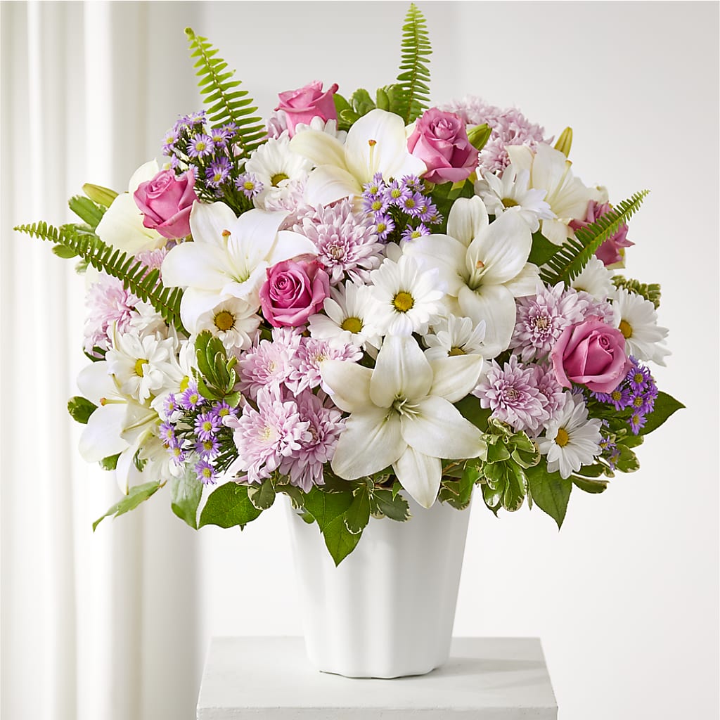 Warmest Thoughts Tabletop Basket – Catta Flowers Llc, Kennedale TX