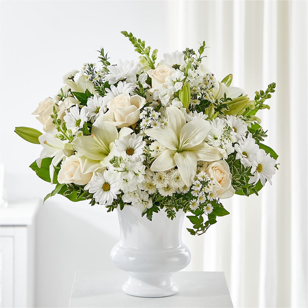 Uplifting Urn Arrangement – Catta Flowers Llc, Kennedale TX