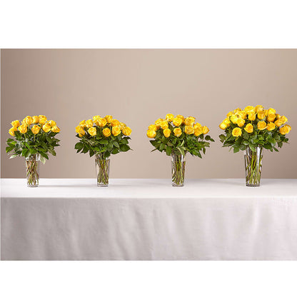 Long Stem Yellow Rose Bouquet –  Catta Flowers Llc, Kennedale TX
