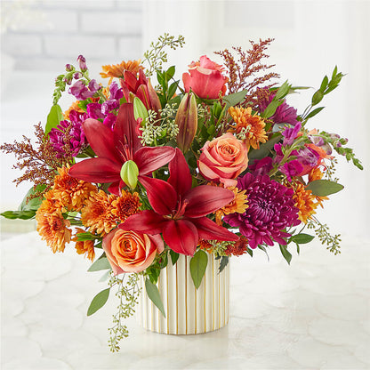Burgundy Landscape Bouquet –  Catta Flowers Llc, Kennedale TX