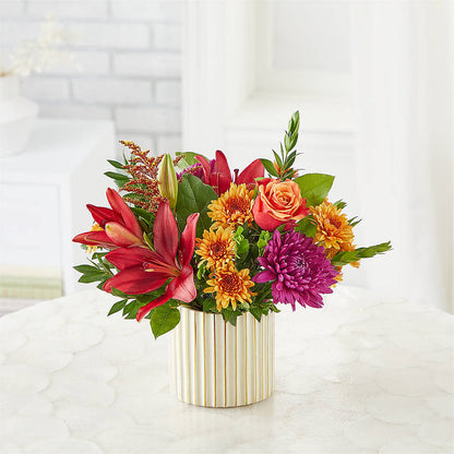 Burgundy Landscape Bouquet –  Catta Flowers Llc, Kennedale TX
