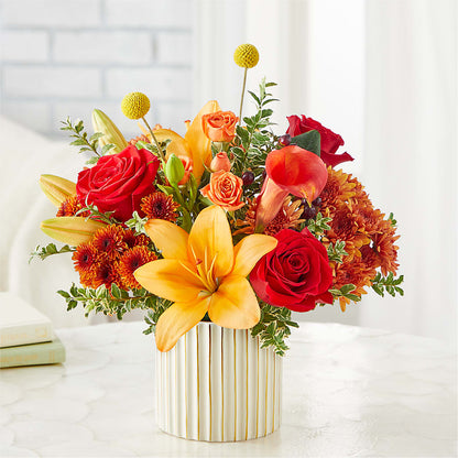 Scarlet Skies Bouquet –  Catta Flowers Llc, Kennedale TX
