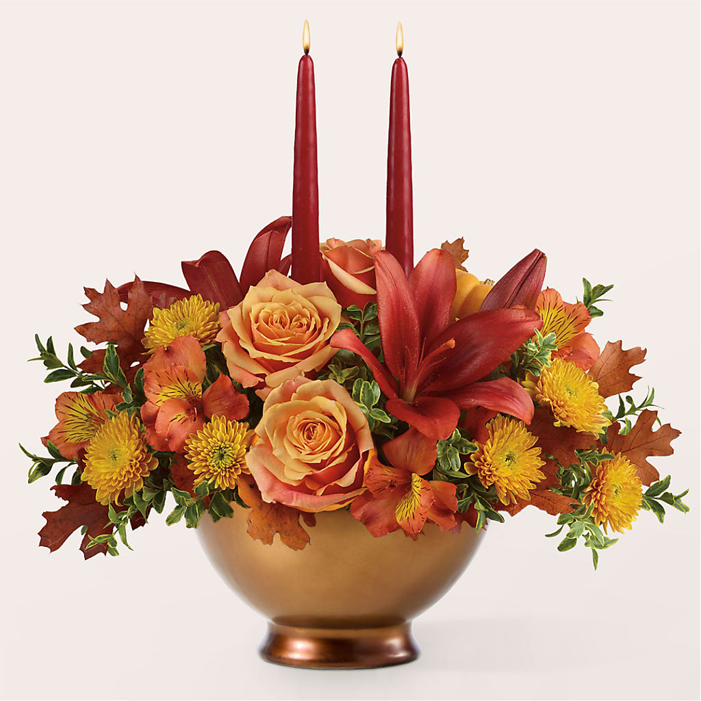 Harvest Table Centerpiece –  Catta Flowers Llc, Kennedale TX