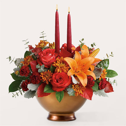 Fruits of Fall Centerpiece –  Catta Flowers Llc, Kennedale TX