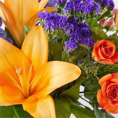 Radiant Citrus Bouquet –  Catta Flowers Llc, Kennedale TX