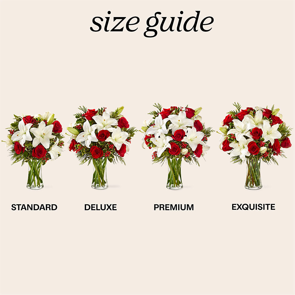 Sparkling Snowflakes Bouquet –  Catta Flowers Llc, Kennedale TX