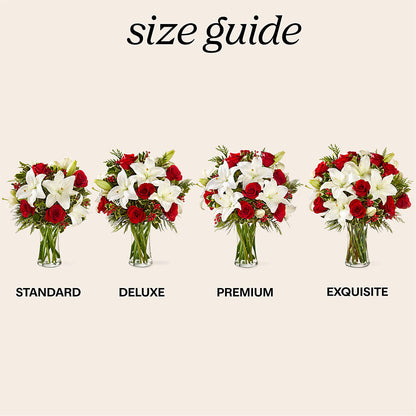Sparkling Snowflakes Bouquet –  Catta Flowers Llc, Kennedale TX