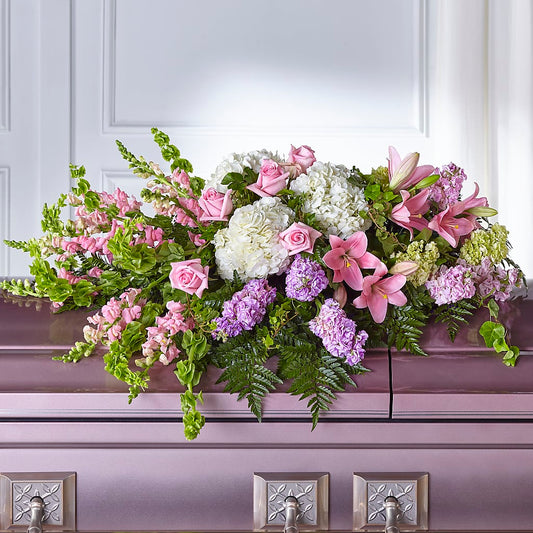 Life's Gratitude Casket Spray –  Catta Flowers Llc, Kennedale TX