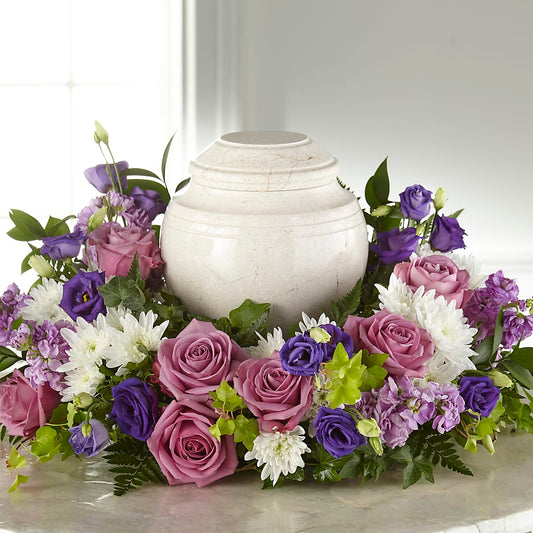 Blooming Sympathy Cremation Adornment –  Catta Flowers Llc, Kennedale TX