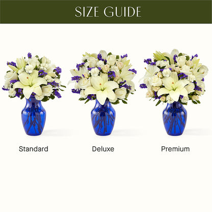 Sapphire Rush Bouquet –  Catta Flowers Llc, Kennedale TX