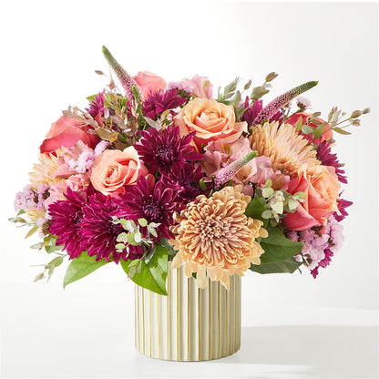 Berry Cobbler Bouquet with Ivory Vase –  Catta Flowers Llc, Kennedale TX