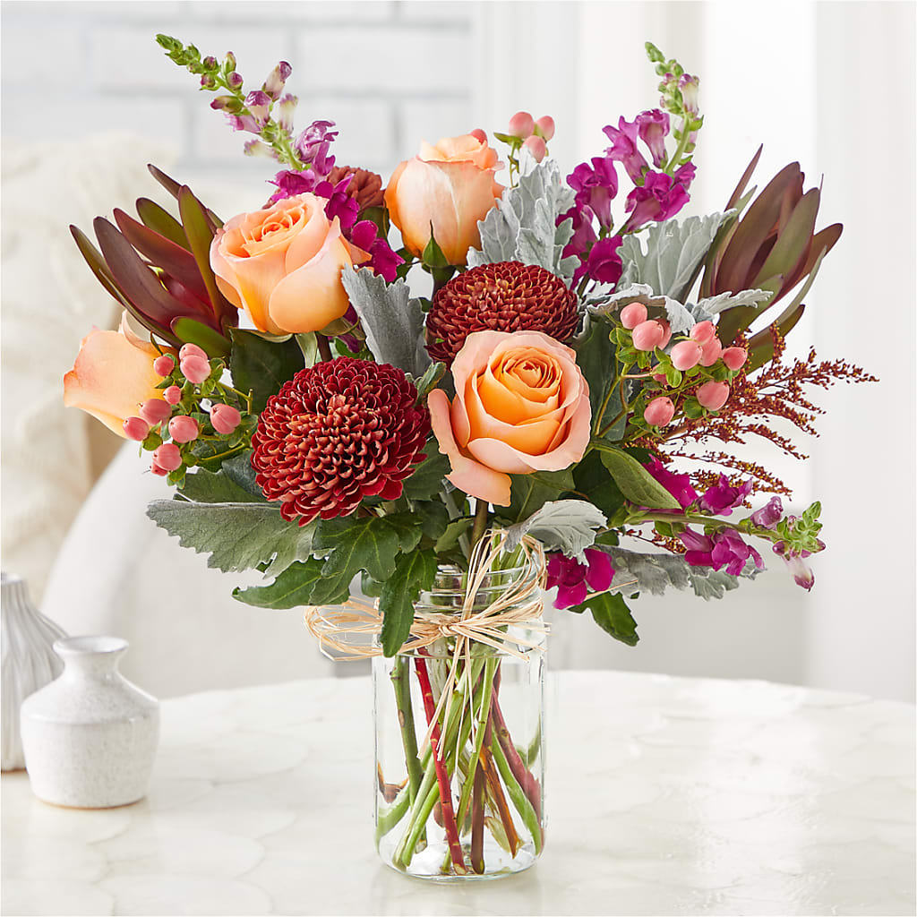 Moody Hues Bouquet –  Catta Flowers Llc, Kennedale TX