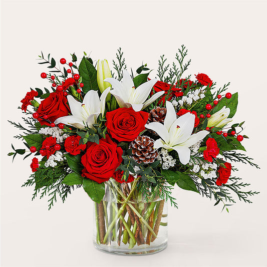 Best in Snow Bouquet –  Catta Flowers Llc, Kennedale TX